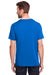 Core 365 CE111 Mens Fusion ChromaSoft Performance Moisture Wicking Short Sleeve Crewneck T-Shirt Royal Blue Back