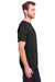 Core 365 CE111 Mens Fusion ChromaSoft Performance Moisture Wicking Short Sleeve Crewneck T-Shirt Black Side