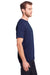 Core 365 CE111 Mens Fusion ChromaSoft Performance Moisture Wicking Short Sleeve Crewneck T-Shirt Navy Blue Side