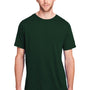 Core 365 Mens Fusion ChromaSoft Performance Moisture Wicking Short Sleeve Crewneck T-Shirt - Forest Green