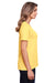 Core 365 CE111W Womens Fusion ChromaSoft Performance Moisture Wicking Short Sleeve Scoop Neck T-Shirt Gold Side