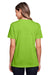 Core 365 CE111W Womens Fusion ChromaSoft Performance Moisture Wicking Short Sleeve Scoop Neck T-Shirt Acid Green Back