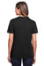 Core 365 CE111W Womens Fusion ChromaSoft Performance Moisture Wicking Short Sleeve Scoop Neck T-Shirt Black Back