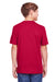 Core 365 CE111Y Youth Fusion ChromaSoft Performance Moisture Wicking Short Sleeve Crewneck T-Shirt Red Back