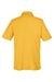 Core 365 CE112 Mens Fusion ChromaSoft Performance Moisture Wicking Short Sleeve Polo Shirt Campus Gold Flat Back