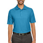 Core 365 Mens Fusion ChromaSoft Performance Moisture Wicking Short Sleeve Polo Shirt - Electric Blue