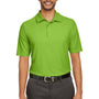 Core 365 Mens Fusion ChromaSoft Performance Moisture Wicking Short Sleeve Polo Shirt - Acid Green