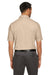 Core 365 CE112 Mens Fusion ChromaSoft Performance Moisture Wicking Short Sleeve Polo Shirt Stone Back