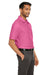 Core 365 CE112 Mens Fusion ChromaSoft Performance Moisture Wicking Short Sleeve Polo Shirt Charity Pink 3Q