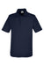 Core 365 CE112 Mens Fusion ChromaSoft Performance Moisture Wicking Short Sleeve Polo Shirt Classic Navy Blue Flat Front
