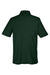 Core 365 CE112 Mens Fusion ChromaSoft Performance Moisture Wicking Short Sleeve Polo Shirt Forest Green Flat Back