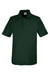 Core 365 CE112 Mens Fusion ChromaSoft Performance Moisture Wicking Short Sleeve Polo Shirt Forest Green Flat Front