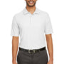 Core 365 Mens Fusion ChromaSoft Performance Moisture Wicking Short Sleeve Polo Shirt - White