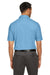 Core 365 CE112 Mens Fusion ChromaSoft Performance Moisture Wicking Short Sleeve Polo Shirt Columbia Blue Back