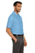 Core 365 CE112 Mens Fusion ChromaSoft Performance Moisture Wicking Short Sleeve Polo Shirt Columbia Blue 3Q