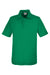 Core 365 CE112 Mens Fusion ChromaSoft Performance Moisture Wicking Short Sleeve Polo Shirt Kelly Green Flat Front