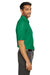 Core 365 CE112 Mens Fusion ChromaSoft Performance Moisture Wicking Short Sleeve Polo Shirt Kelly Green Side