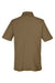 Core 365 CE112 Mens Fusion ChromaSoft Performance Moisture Wicking Short Sleeve Polo Shirt Coyote Brown Flat Back