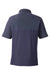 Core 365 CE112C Mens Fusion ChromaSoft Performance Moisture Wicking Colorblock Short Sleeve Polo Shirt Classic Navy Blue/Heather Navy Blue Flat Back