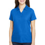 Core 365 Womens Fusion ChromaSoft Performance Moisture Wicking Pique Short Sleeve Polo Shirt - True Royal Blue