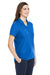Core 365 CE112W Womens Fusion ChromaSoft Performance Moisture Wicking Pique Short Sleeve Polo Shirt True Royal Blue 3Q