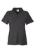 Core 365 CE112W Womens Fusion ChromaSoft Performance Moisture Wicking Pique Short Sleeve Polo Shirt Carbon Grey Flat Front