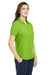 Core 365 CE112W Womens Fusion ChromaSoft Performance Moisture Wicking Pique Short Sleeve Polo Shirt Acid Green 3Q