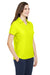 Core 365 CE112W Womens Fusion ChromaSoft Performance Moisture Wicking Pique Short Sleeve Polo Shirt Safety Yellow 3Q