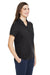 Core 365 CE112W Womens Fusion ChromaSoft Performance Moisture Wicking Pique Short Sleeve Polo Shirt Black 3Q