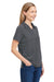 Core 365 CE112W Womens Fusion ChromaSoft Performance Moisture Wicking Pique Short Sleeve Polo Shirt Heather Carbon Grey 3Q