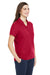 Core 365 CE112W Womens Fusion ChromaSoft Performance Moisture Wicking Pique Short Sleeve Polo Shirt Classic Red 3Q
