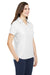 Core 365 CE112W Womens Fusion ChromaSoft Performance Moisture Wicking Pique Short Sleeve Polo Shirt White 3Q