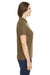 Core 365 CE112W Womens Fusion ChromaSoft Performance Moisture Wicking Pique Short Sleeve Polo Shirt Coyote Brown Side