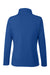 Core 365 CE405W Womens Fusion ChromaSoft Performance Moisture Wicking Pique 1/4 Zip Sweatshirt True Royal Blue Flat Back