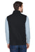 Core 365 CE701 Mens Cruise Water Resistant Full Zip Fleece Vest Black Back