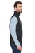 Core 365 CE701 Mens Cruise Water Resistant Full Zip Fleece Vest Black Side