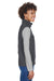 Core 365 CE701W Womens Cruise Water Resistant Full Zip Fleece Vest Carbon Grey Side