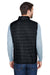 Core 365 CE702 Mens Prevail Packable Puffer Water Resistant Full Zip Vest Black Back