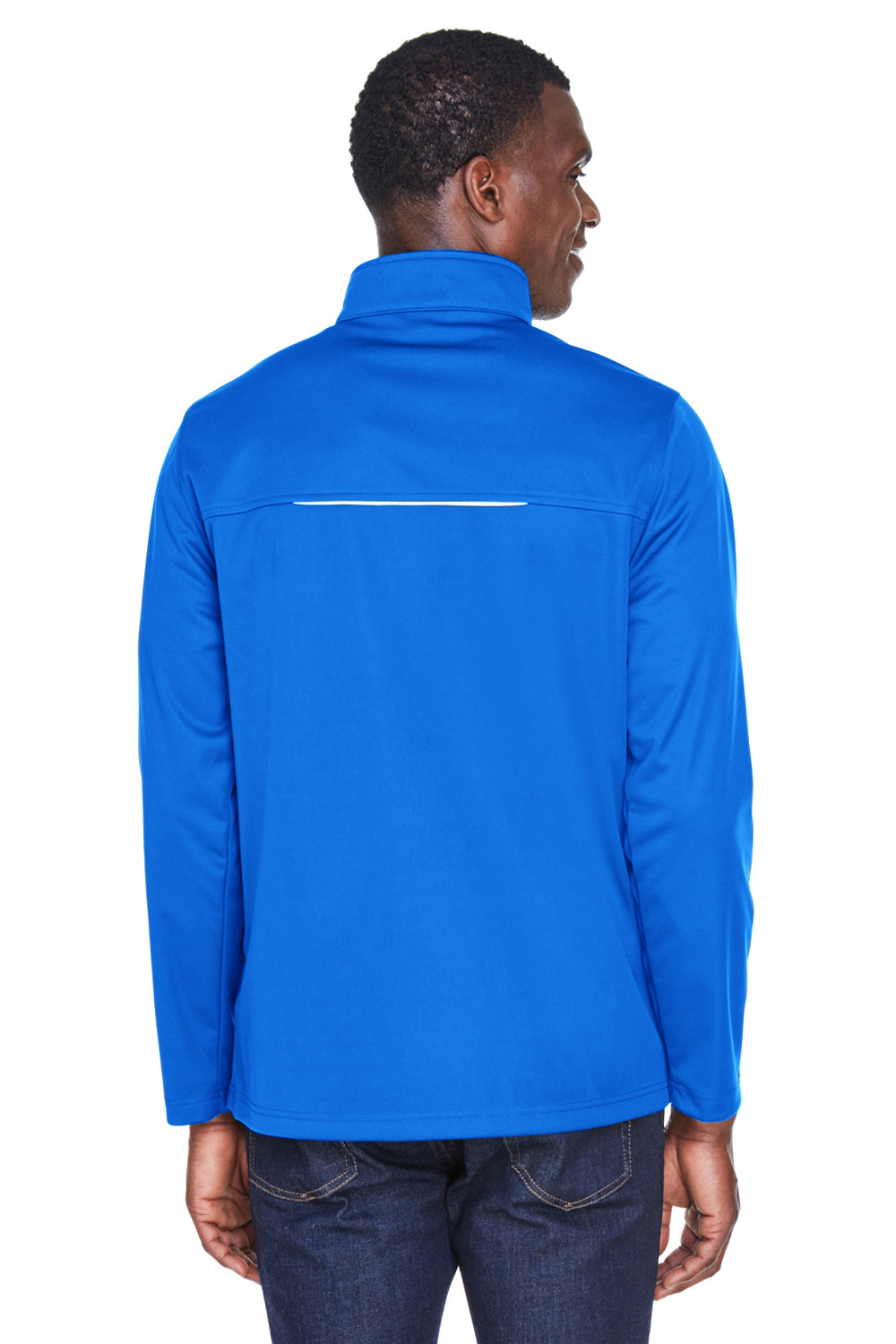Core 365 CE708 Mens Techno Lite Water Resistant Full Zip Jacket Royal Blue Back
