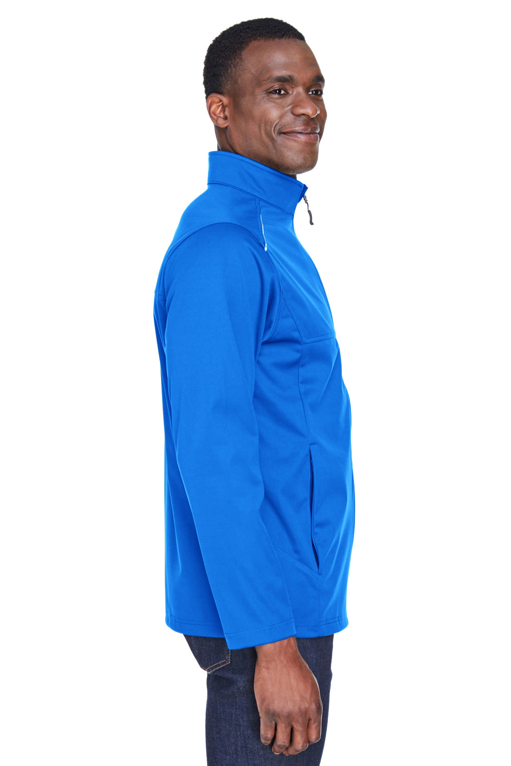 Core 365 CE708 Mens Techno Lite Water Resistant Full Zip Jacket Royal Blue Side