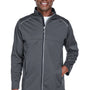 Core 365 Mens Techno Lite Water Resistant Full Zip Jacket - Carbon Grey