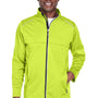 Core 365 Mens Techno Lite Water Resistant Full Zip Jacket - Safety Yellow