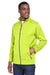 Core 365 CE708 Mens Techno Lite Water Resistant Full Zip Jacket Safety Yellow 3Q