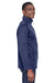 Core 365 CE708 Mens Techno Lite Water Resistant Full Zip Jacket Navy Blue Side