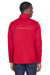 Core 365 CE708 Mens Techno Lite Water Resistant Full Zip Jacket Red Back