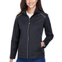 Core 365 Womens Techno Lite Water Resistant Full Zip Jacket - Black