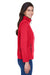 Core 365 CE708W Womens Techno Lite Water Resistant Full Zip Jacket Red Side