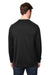 Core 365 CE800 Mens Fusion ChromaSoft Fleece Crewneck Sweatshirt Black Back