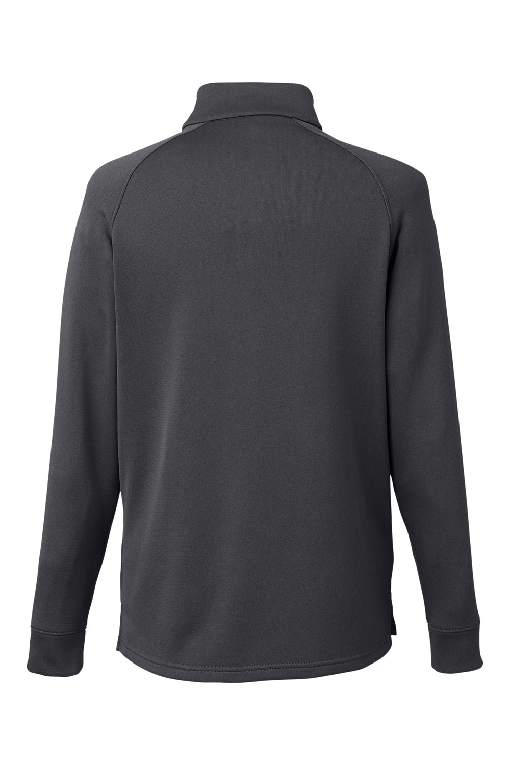 Core 365 CE801 Mens Fusion ChromaSoft Fleece 1/4 Zip Sweatshirt Carbon Grey Flat Back