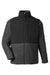 Core 365 CE890 Mens Journey Summit Hybrid Full Zip Jacket Heather Charcoal Grey/Black Flat Front